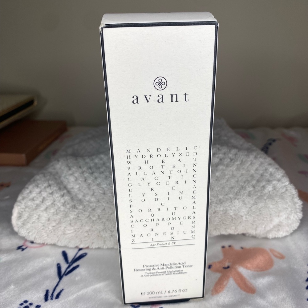 Avant- proactive mandelic acid restoring and anti-pollution toner